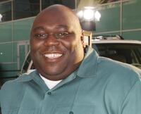 Faizon Love at the premiere of "Who's Your Caddy."