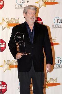 George Lucas at the ShoWest Award Ceremony.