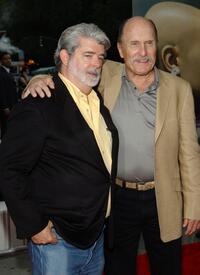 George Lucas and Robert Duvall at the New York photocall of "THX 1138".