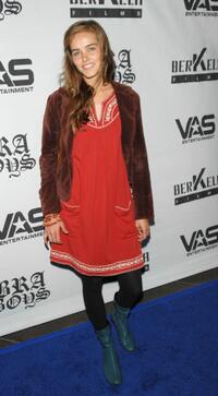 Isabel Lucasa at the premiere of "Bra Boys."