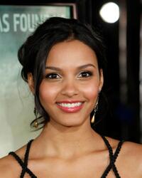 Jessica Lucas at the Los Angeles premiere of "Cloverfield."