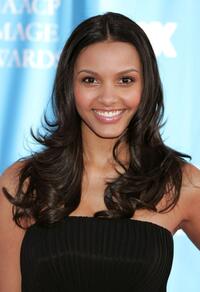 Jessica Lucas at the 39th NAACP Image Awards.