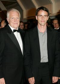 Andre Dussollier and Laurent Lucas at the 58th International Cannes Film Festival opening night gala.