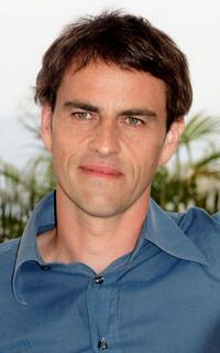 Laurent Lucas at the photocall of "Lemming" during the 58th International Cannes Film Festival.