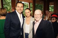 David Walliams, Stella McCartney and Matt Lucas at the Meat Free Monday Launch.