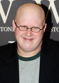 Matt Lucas at the signing of his new book "Inside Little Britain."