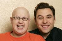 Matt Lucas and David Walliams at the promotion of "Little Britain."