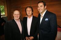 Matt Lucas, Sir Paul McCartney and David Walliams at the Meat Free Monday Launch.