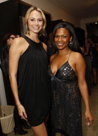 Nia Long and Stacy Keibler at the boutique launch and holiday shopping event.