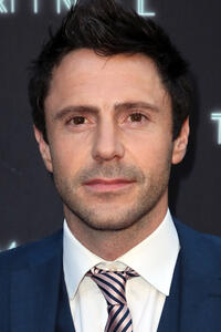 Les Loveday at the premiere of "Terminal" in Hollywood.