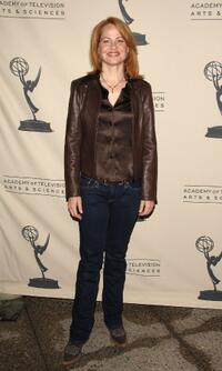 Deirdre Lovejoy at the Academy of Television Arts and Sciences.