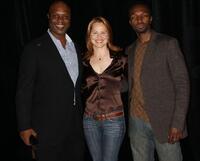 Robert Wisdom, Deirdre Lovejoy and Jamie Hector at the 24th Annual Television Critics Association Awards Show.