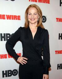 Deirdre Lovejoy at the premiere of "The Wire."