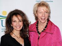 Susan Lucci and President of Hearst Magazines Cathleen Black at the 7th Annual Women Who Care Luncheon.