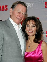 Helmut Huber and Susan Lucci at the premiere of "The Sopranos."
