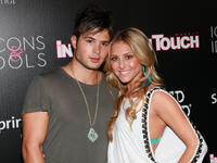 Cody Longo and Cassie Scerbo at the In Touch Weekly Annual "Icons & Idols" Celebration in California.