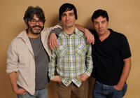 Onur Tukel, director Michael Tully and Robert Longstreet at the portrait session of "Septien" during the 2011 Sundance Film Festival.