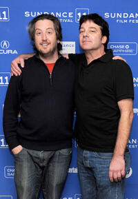 Steve Little and Robert Longstreet at the premiere of "The Catechism Cataclysm" during the 2011 Sundance Film Festival.