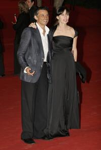 Enrico Lo Verso and Ariadna Gil at the premiere of "Alatriste" during the Rome Film Festival.