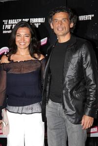 Enrico Lo Verso and Guest at the premiere of "Go Go Tales."