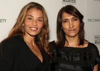 Jenny Lumet and Neda Armian at the screening of "Rachel Getting Married."