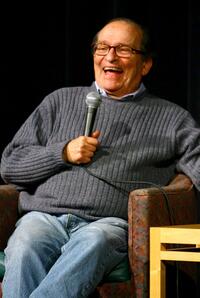 Sidney Lumet at The Academy Theater for screening of his movie "Network".
