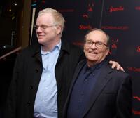 Sidney Lumet and Philip Seymour Hoffman at the New York premiere of "Before The Devil Knows Youre Dead".