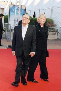 Sidney Lumet and his wife at the 33rd US film festival for the screening of his film "Before the devil knows youre dead".