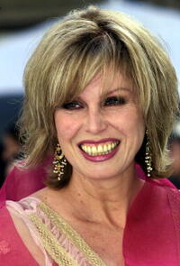 Joanna Lumley at the Royal Academy of Arts to attend part of the Golden Jubilee celebrations for Queen Elizabeth.
