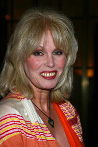 Joanna Lumley at the RIBA during the Pecha Kucha event to celebrate 60 years of the Institute of Comtemporary Arts.
