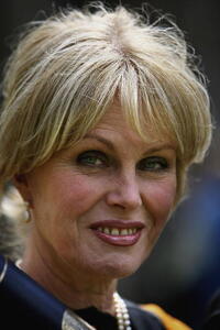 Joanna Lumley at the St Andrews University where she received a honorary degree.