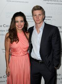 Amelia Heinle and Thad Luckinbill at the United Friends of the Children's Brass Ring Awards Dinner 2010.