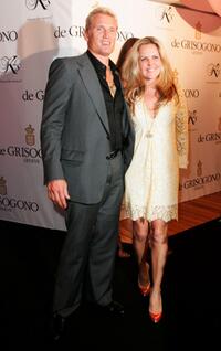 Dolph Lundgren and Anette Qviberg at the de Grisogono party during the 60th International Cannes Film Festival.