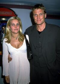 A File photo of actor Dolph Lundgren and Guest dated 05 March, 1999.