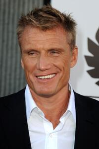 Dolph Lundgren at the California premiere of "The Expendables."