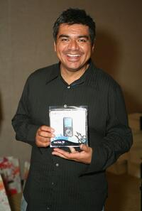 George Lopez at the Distinctive Assets gift lounge during the HBO Comedy Festival.