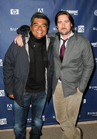 George Lopez and Luke Wilson at the premiere of "Henry Poole Is Here" during the 2008 Sundance Film Festival.