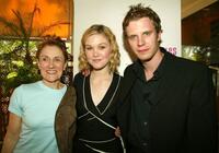 Director Martha Coolidge, Julia Stiles and Luke Mably at the 56th International Cannes Film Festival.