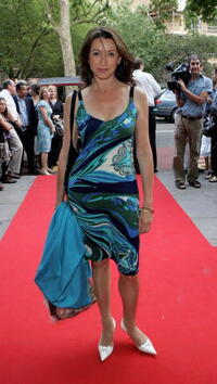 Cherie Lunghi at the premiere of "Brasil Brasileiro."