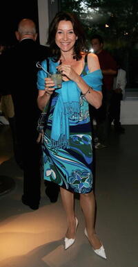 Cherie Lunghi at the premiere of "Brasil Brasileiro."