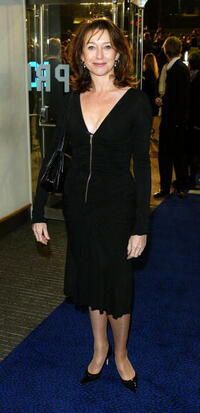 Cherie Lunghi at the UK premiere of "Merchant Of Venice."