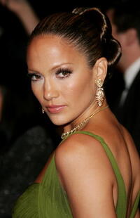 Jennifer Lopez at the Vanity Fair Oscar Party.