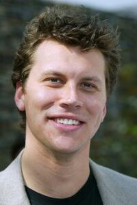 Hayes MacArthur at the opening of Jane Seymour's new art gallery.