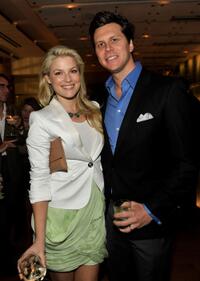 Ali Larter and Hayes MacArthur at the FEED Foundation/Hungry In America project benefit hosted by Vanity Fair.