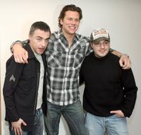 Miles Dougal, Hayes MacArthur and Adam Rifkin at the premiere of "Homo Erectus" during the 2007 Slamdance Film Festival.