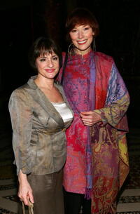 Patti LuPone and Karen Akers at the American Theatre Wing Annual Spring Gala.