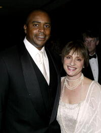 Patti LuPone and Amad Rashad at the Saint Vincent's Midtown Hospital spring gala.