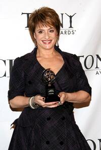 Patti LuPone at the 62nd Annual Tony Awards.