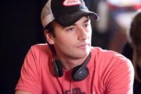 Director Robert Luketic on the sets of "21."