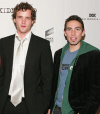 Billy Lush and Keith Nobbs at the premiere of "Kidnapped" and "Made In NY" in New York.